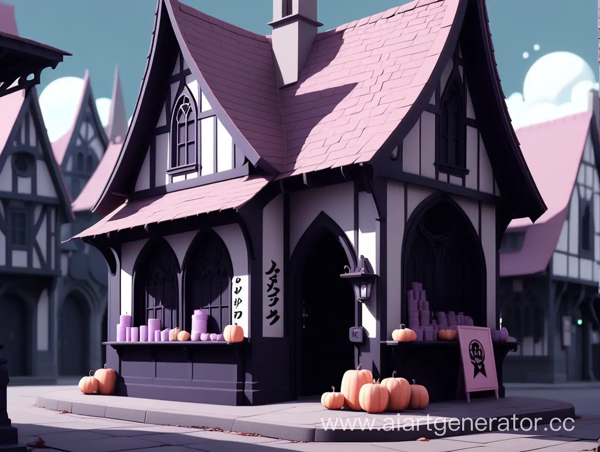 Enchanting-Gothic-Style-Anime-Witch-Delivery-Service-at-Love-is-Minus-Shop