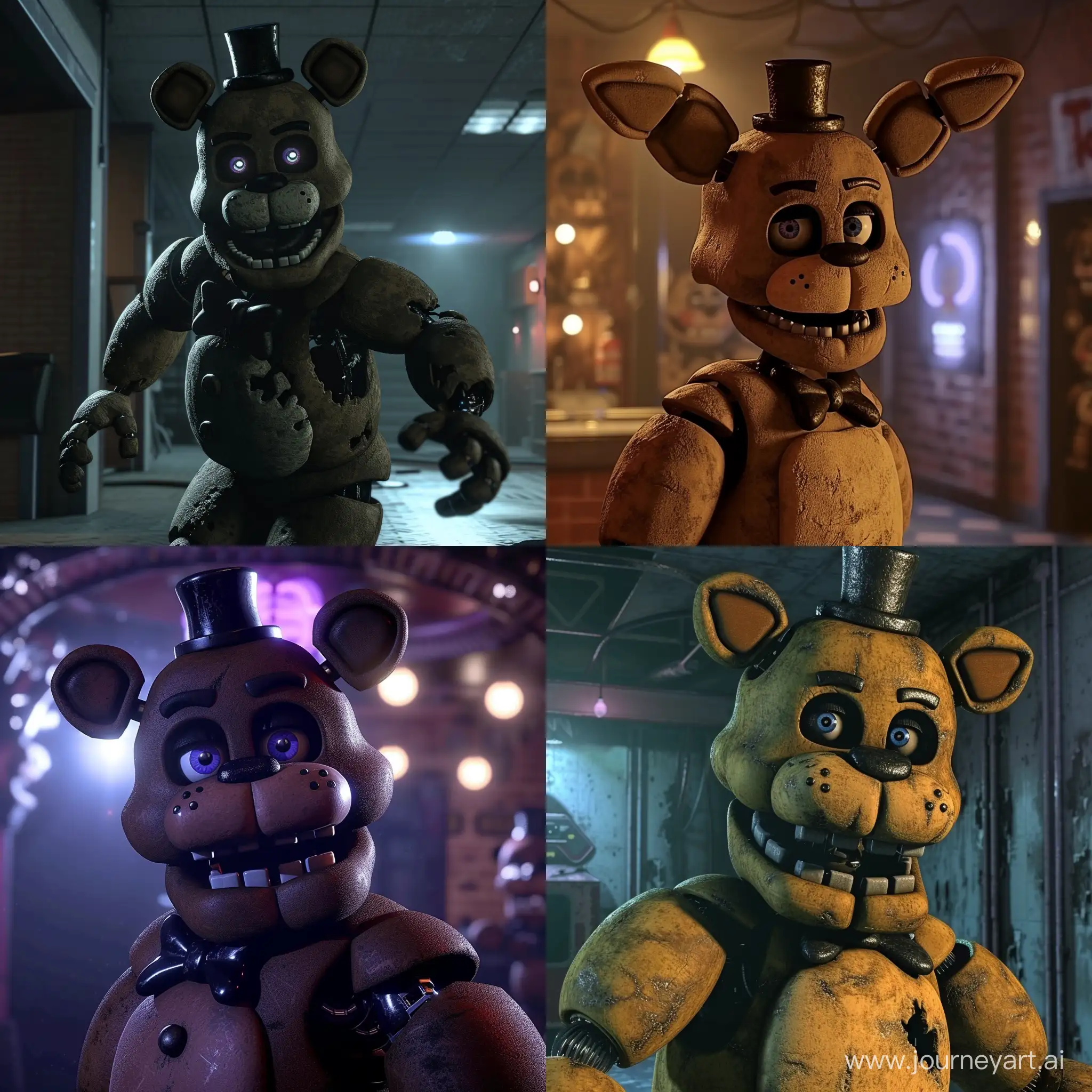 Leon kennedy in five nights at freddys