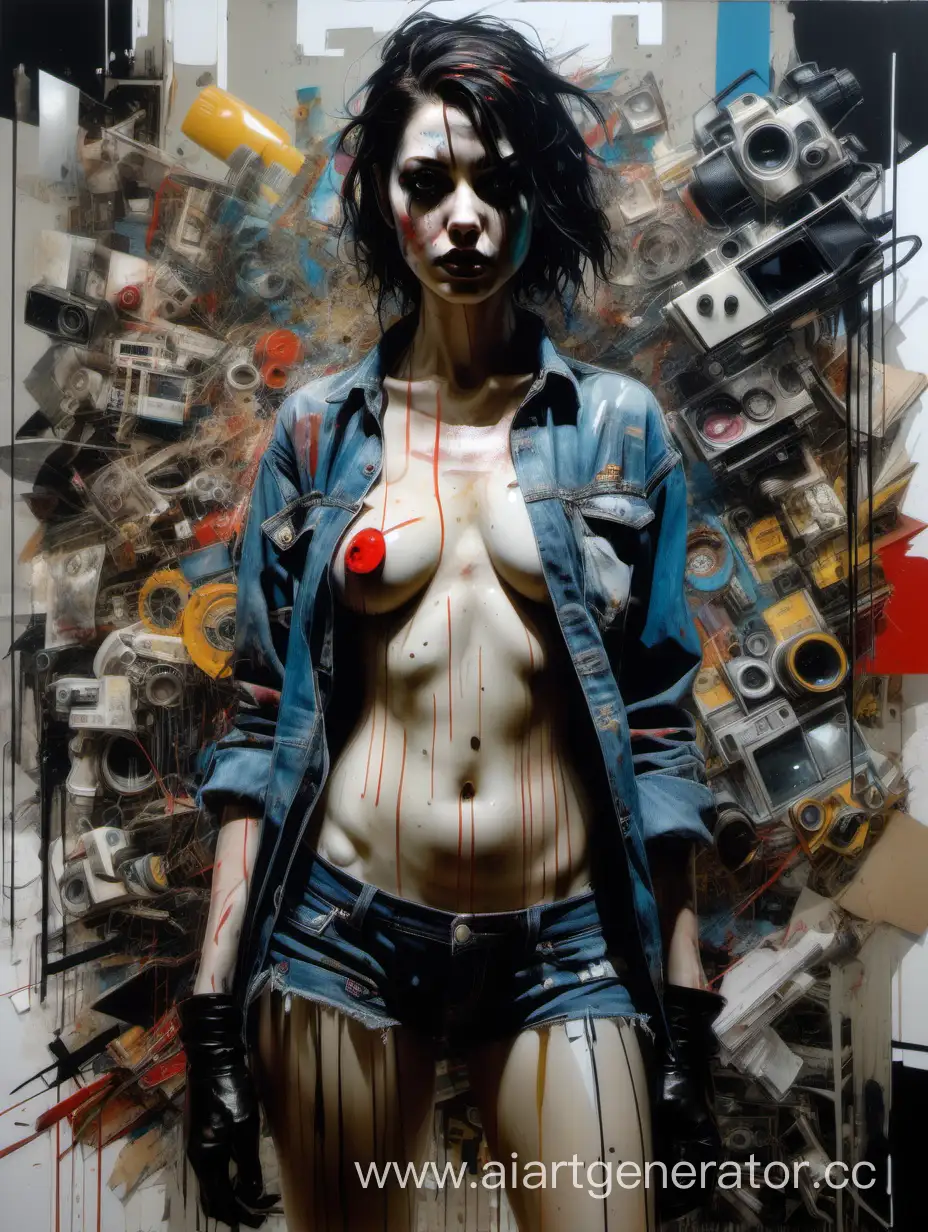 Saturday's child works hard for a living, by jeremy mann, by sandra chevrier, by dave mckean, by richard avedon, by maciej kuciara, high detailed, 8k, [samdoesartv2:0.6]], distasteful, sinner, focus on full body, a masterpiece, 35mm, hype realistic, hyper maximalist