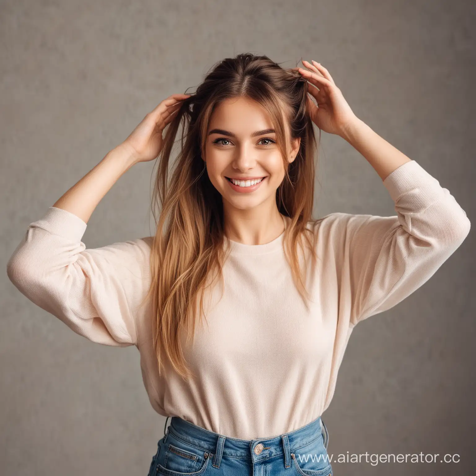 Smiling-Girl-Delighted-by-Hair-Extension-Procedure