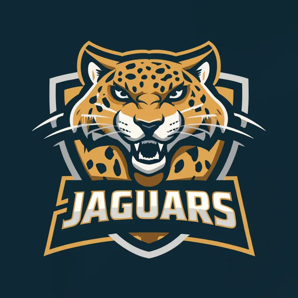 a logo design,with the text "Jaguars", main symbol:Jaguar,Moderate,be used in Sports Fitness industry,clear background