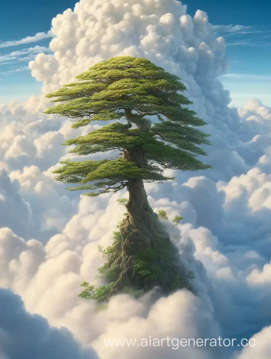 Дерево восходящее облоко