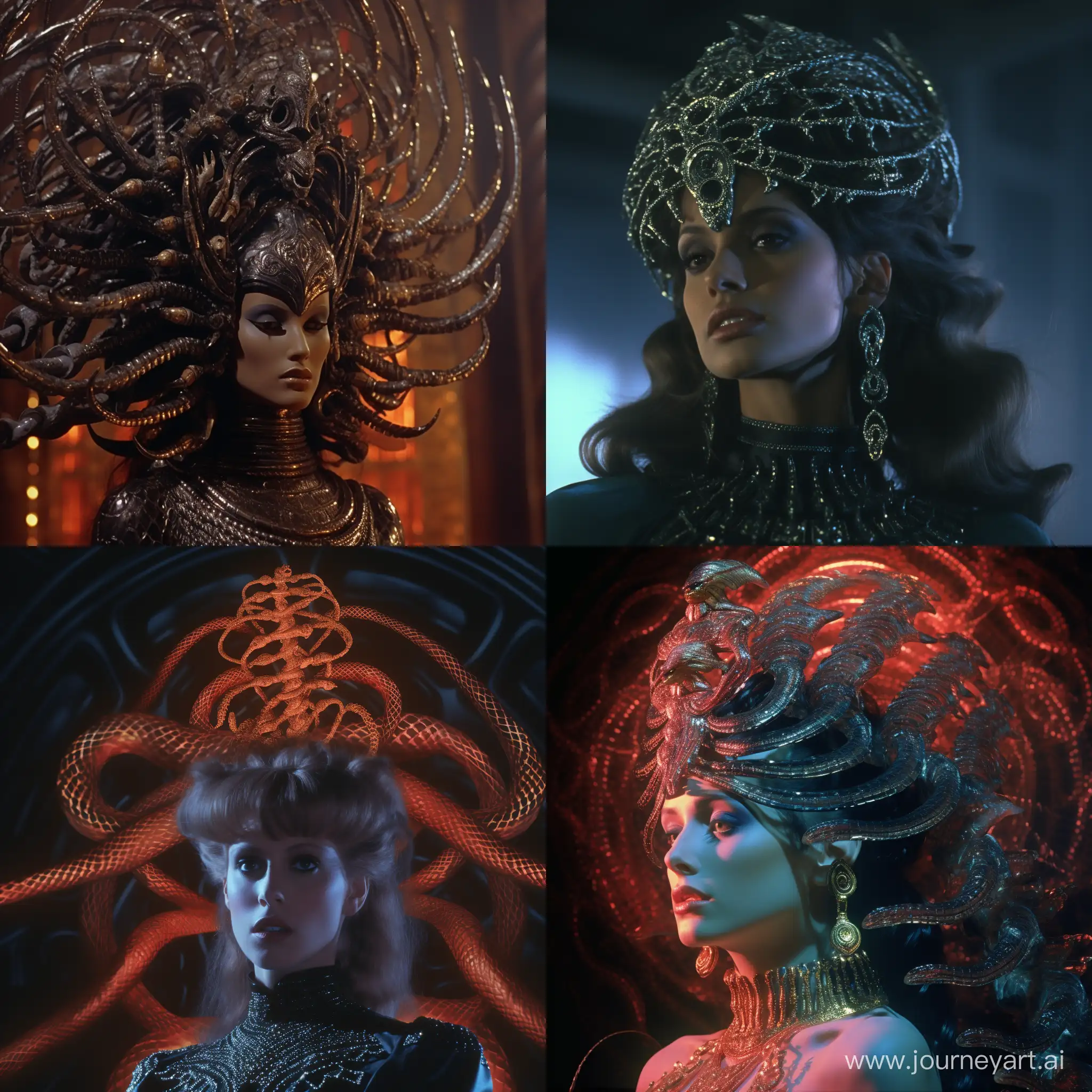 Dark-Fantasy-Anthropomorphic-Snake-Queen-with-Spiral-Hair