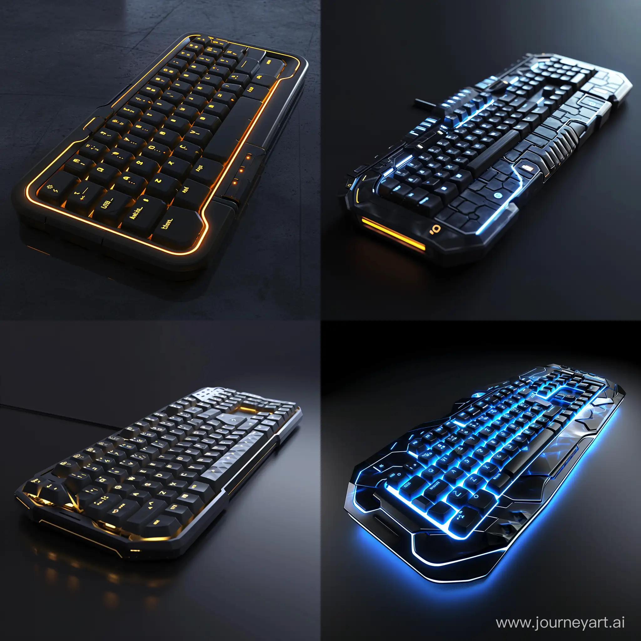 Futuristic-ImpactResistant-PC-Keyboard-CuttingEdge-Design-for-SciFi-Enthusiasts