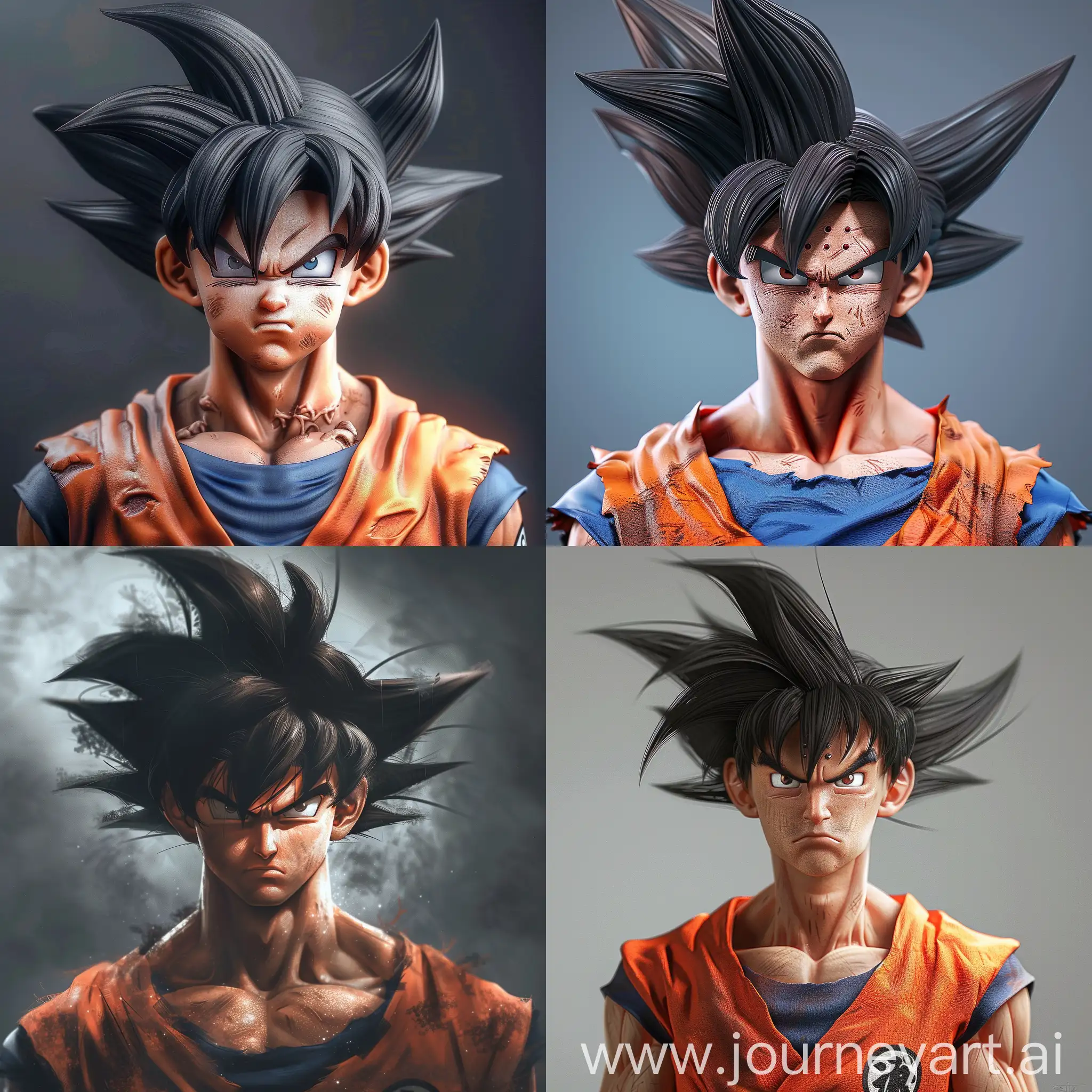 Son-Goku-Hyper-Realistic-4K-Portrait-with-Fierce-Expression