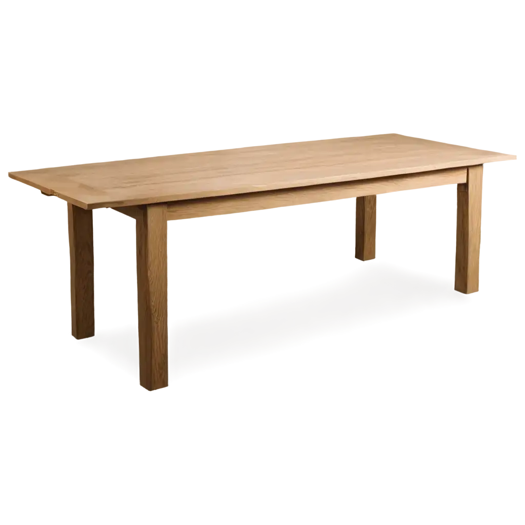 Exquisite-Oak-Table-PNG-Crafted-Masterpiece-for-Versatile-Digital-Integration