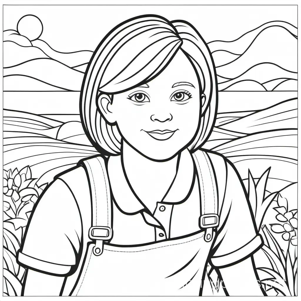 Simple-Black-and-White-Coloring-Page-for-Kids-EasytoColor-Line-Art-with-Ample-White-Space