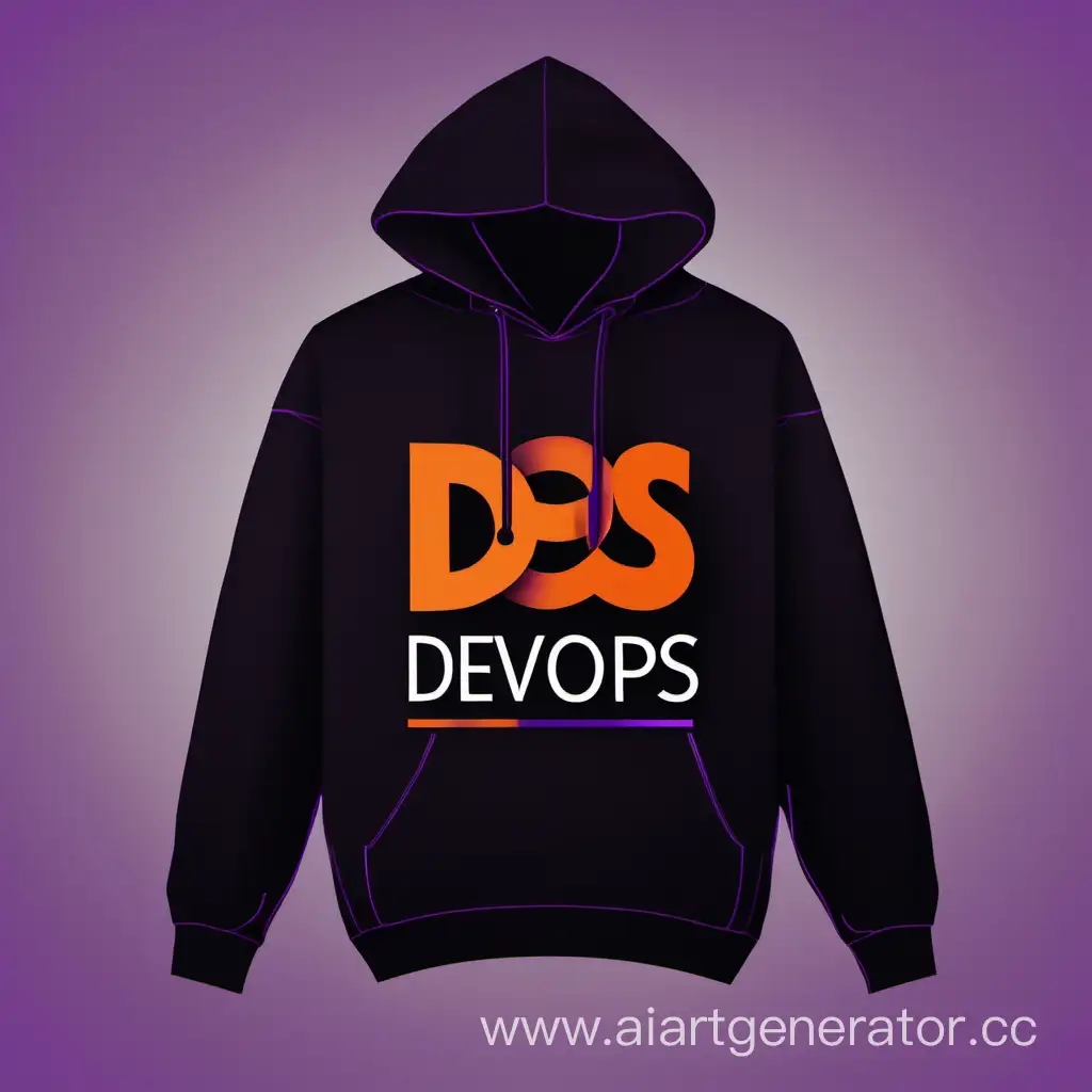 худи с логотипом DevOps Conf 2024
цвета черный оранжевый и фиолетовый
