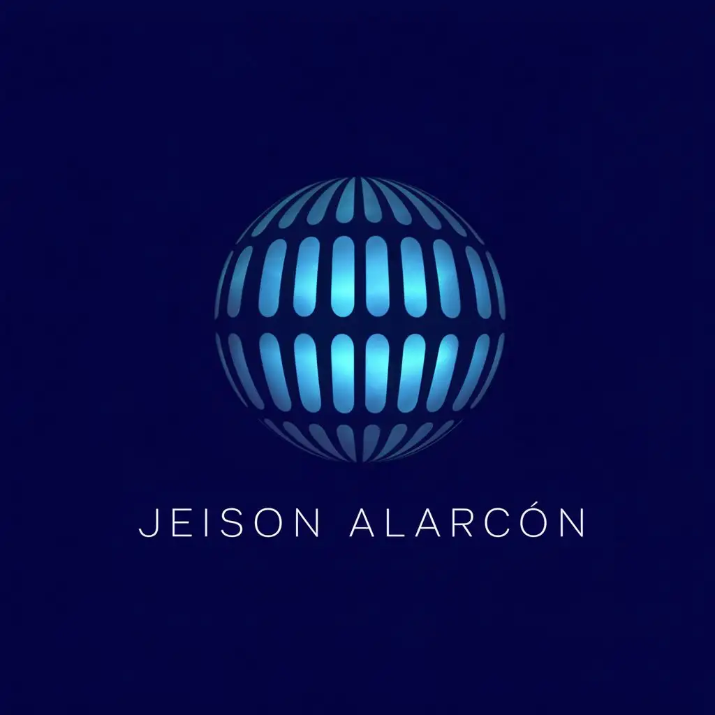 logo, Statistics, IA and Machine Learning, with the text "Jeison Alarcón", typography, be used in Technology industry