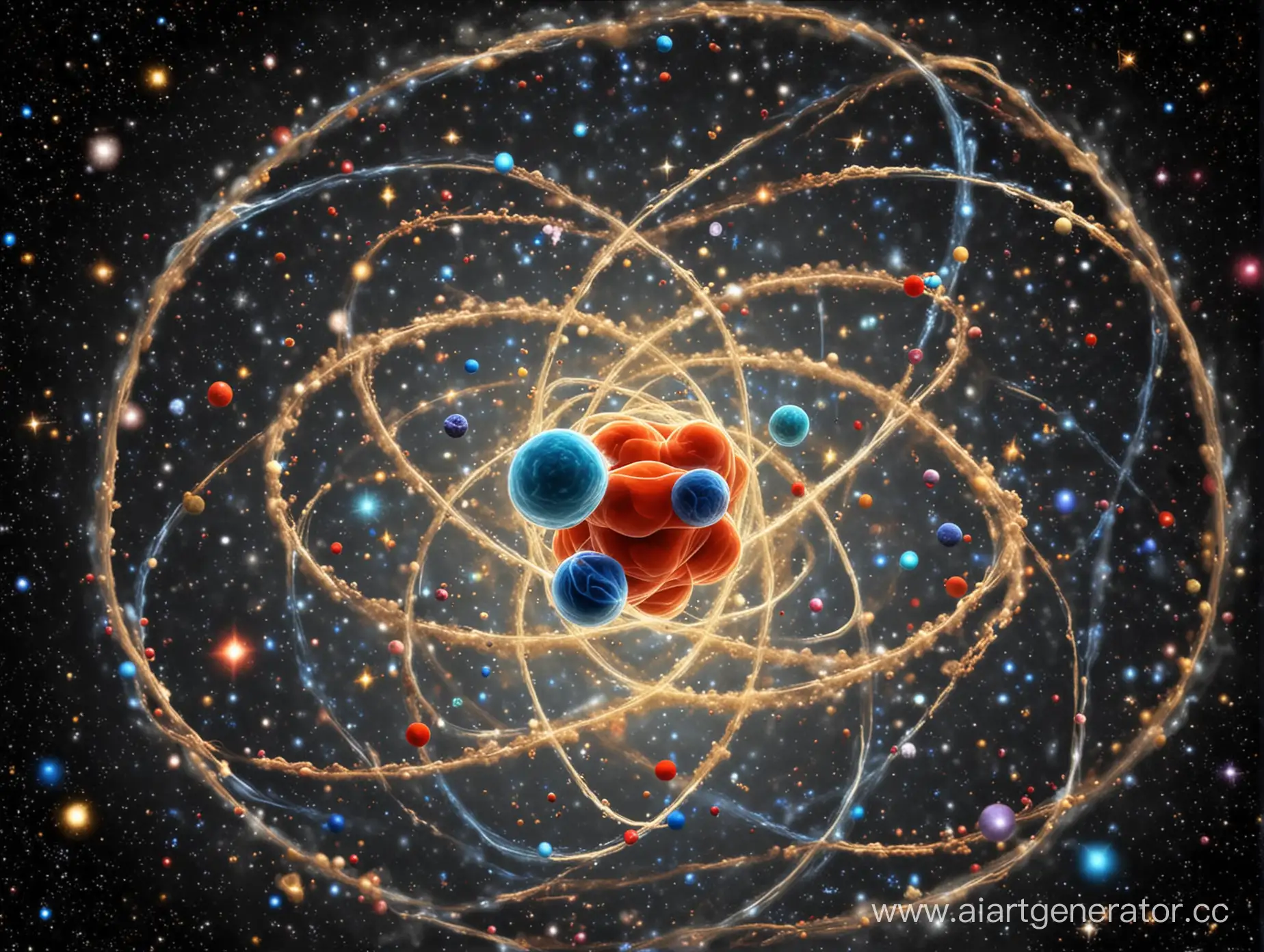 Атомы, составляющие человеческое тело, существовали с начала Вселенной