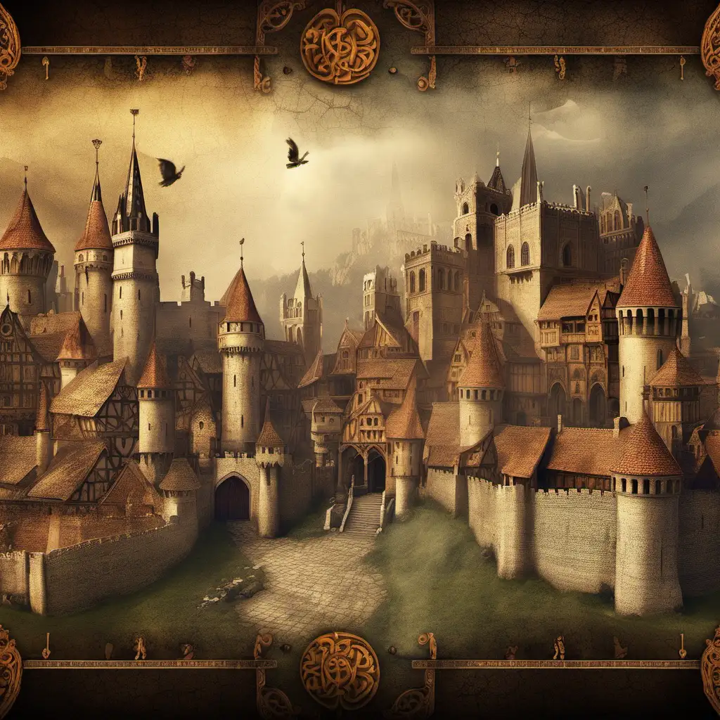 Medieval Fantasy Kingdom YouTube Banner Majestic 2560x1440 Background