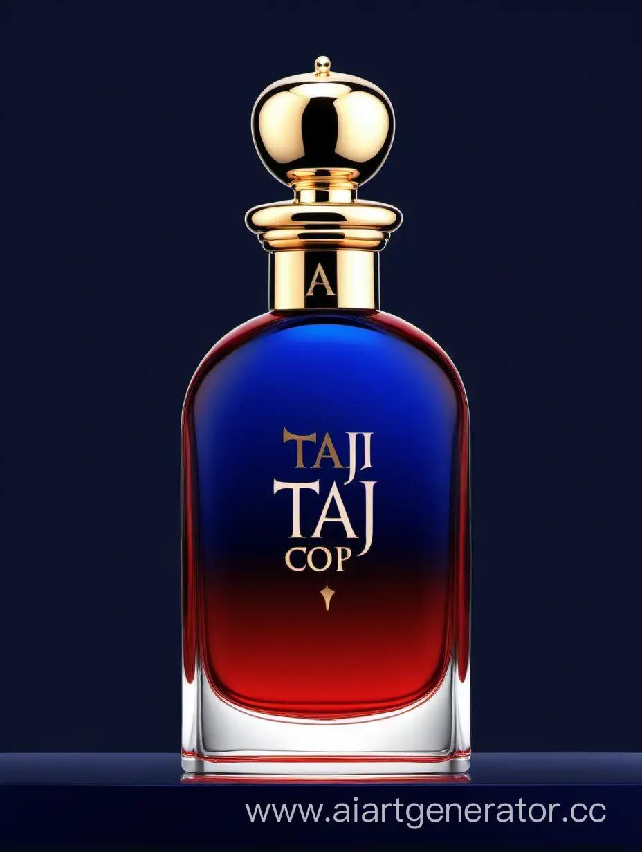Elegant-DoubleLayer-Dark-Blue-Red-Perfume-with-Zamac-Cop