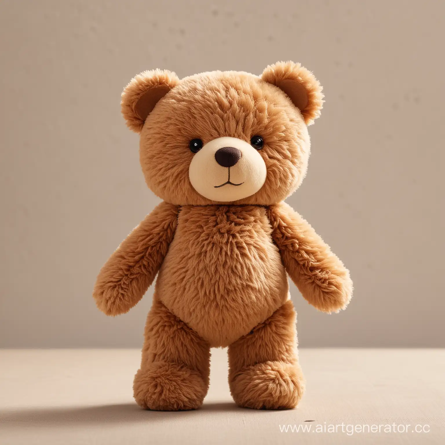 Adorable-Plush-Teddy-Bear-Standing
