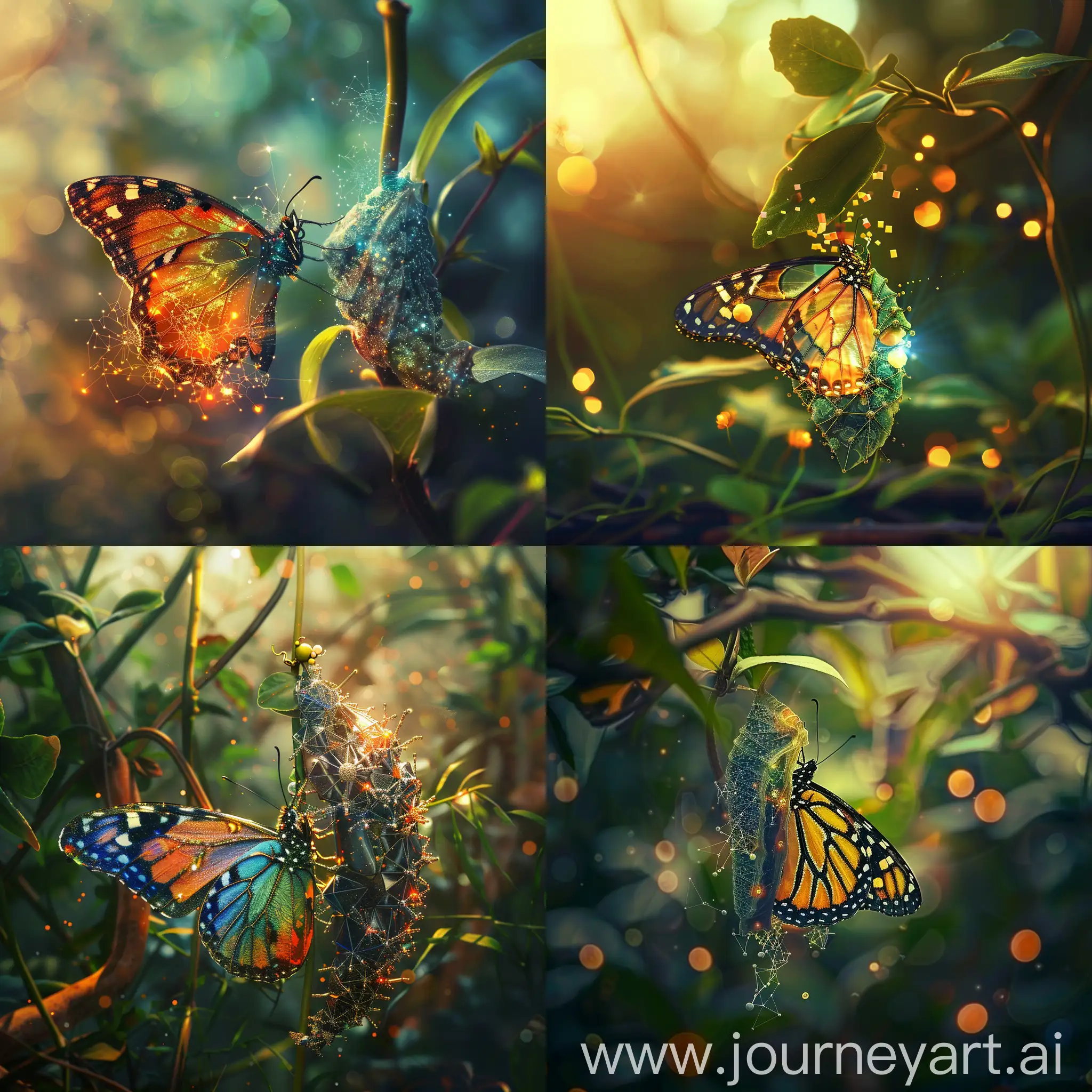 Vibrant-Quantum-Butterfly-Emerges-Symbolizing-Imminent-Change