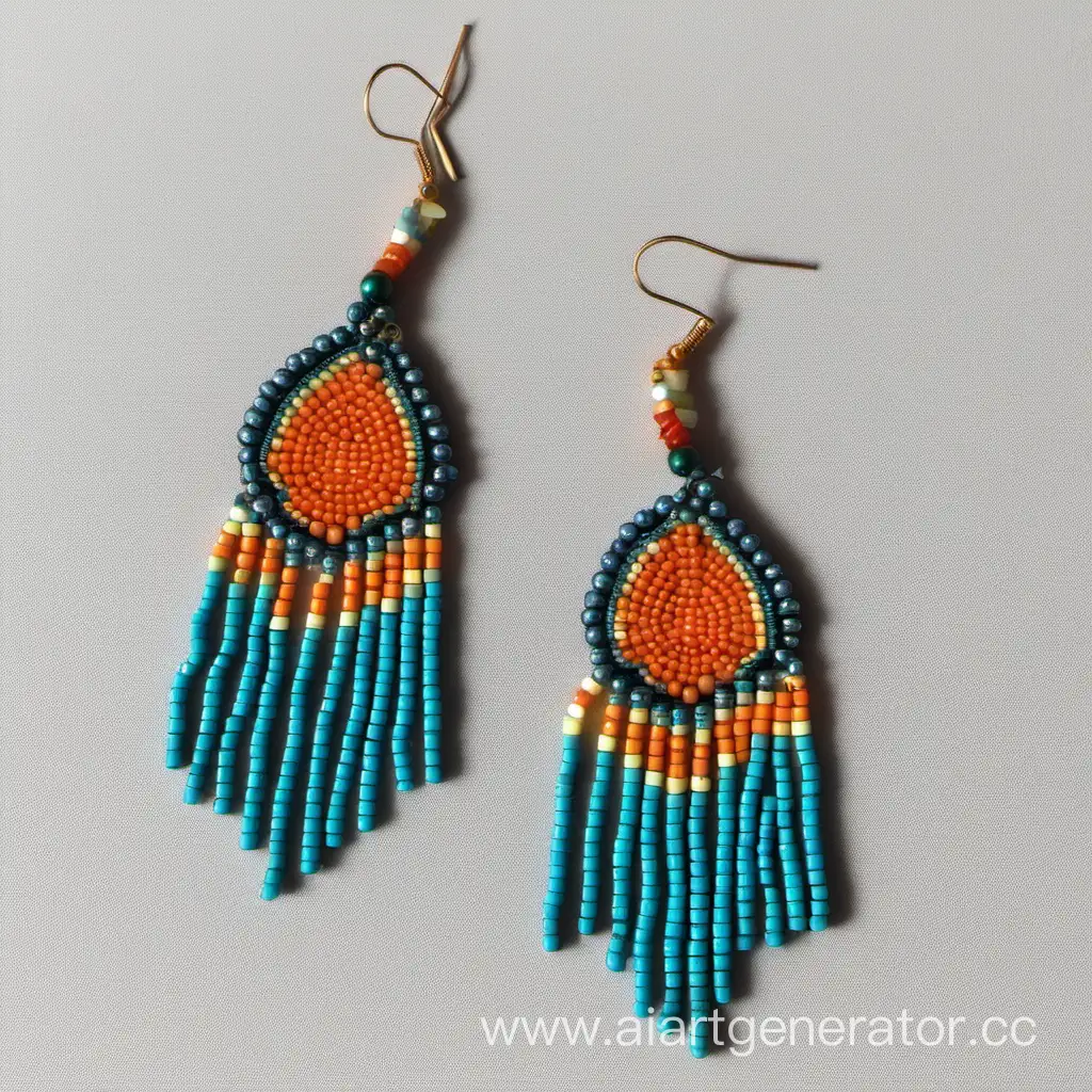 Exquisite-Handcrafted-Beaded-Earrings-for-Elegant-Fashion-Statements