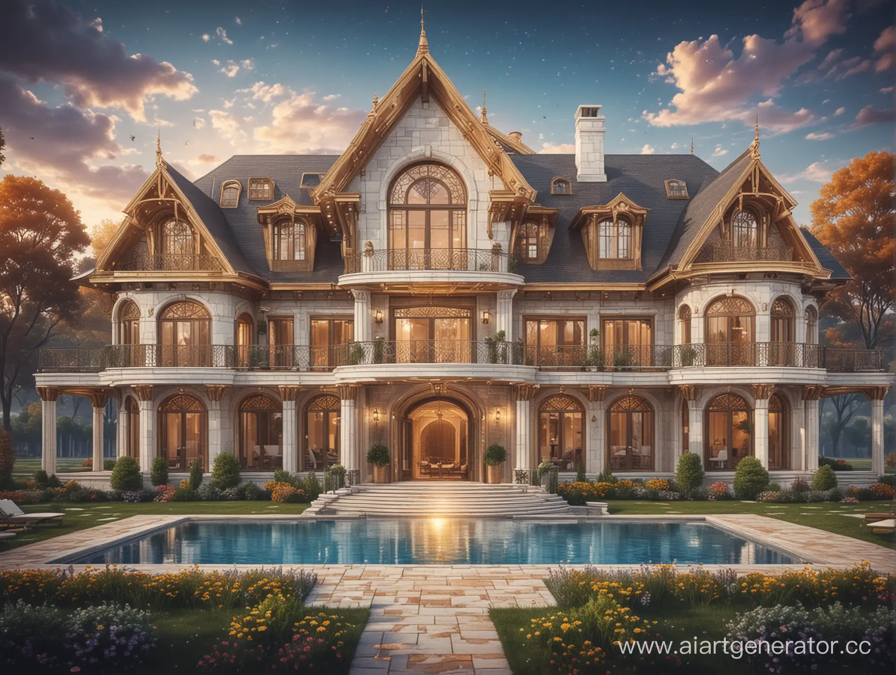 Luxurious-CryptocurrencyThemed-Mansion-Featuring-Bitcoin-and-Ethereum-Design-Elements