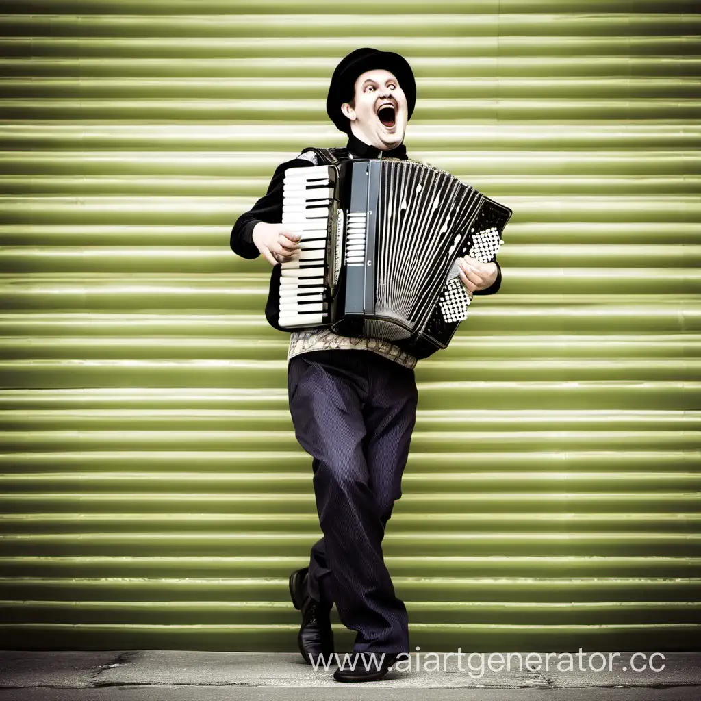 April-Fools-Day-Celebration-with-a-Silly-Person-Playing-the-Accordion