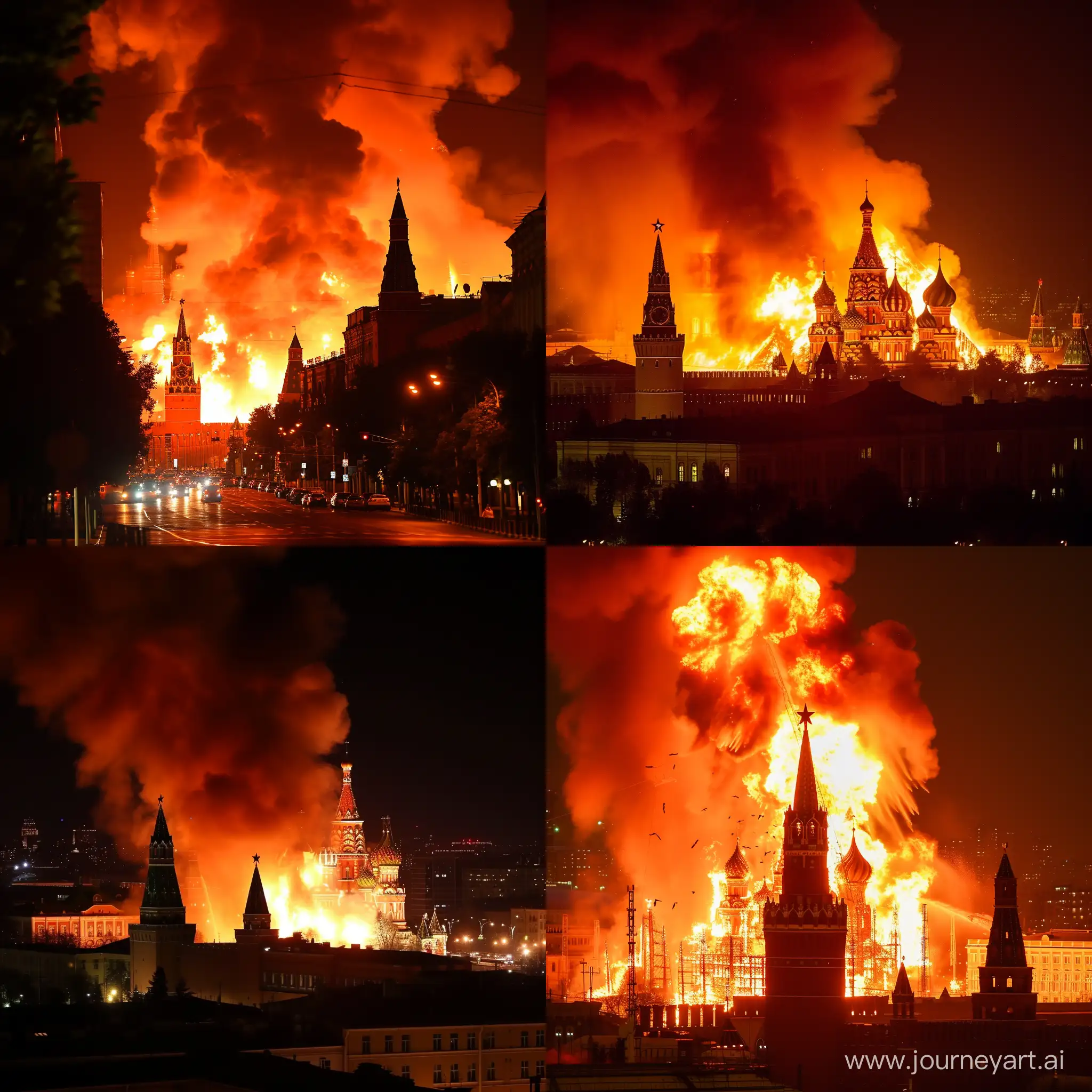 Москва вся в пожаре