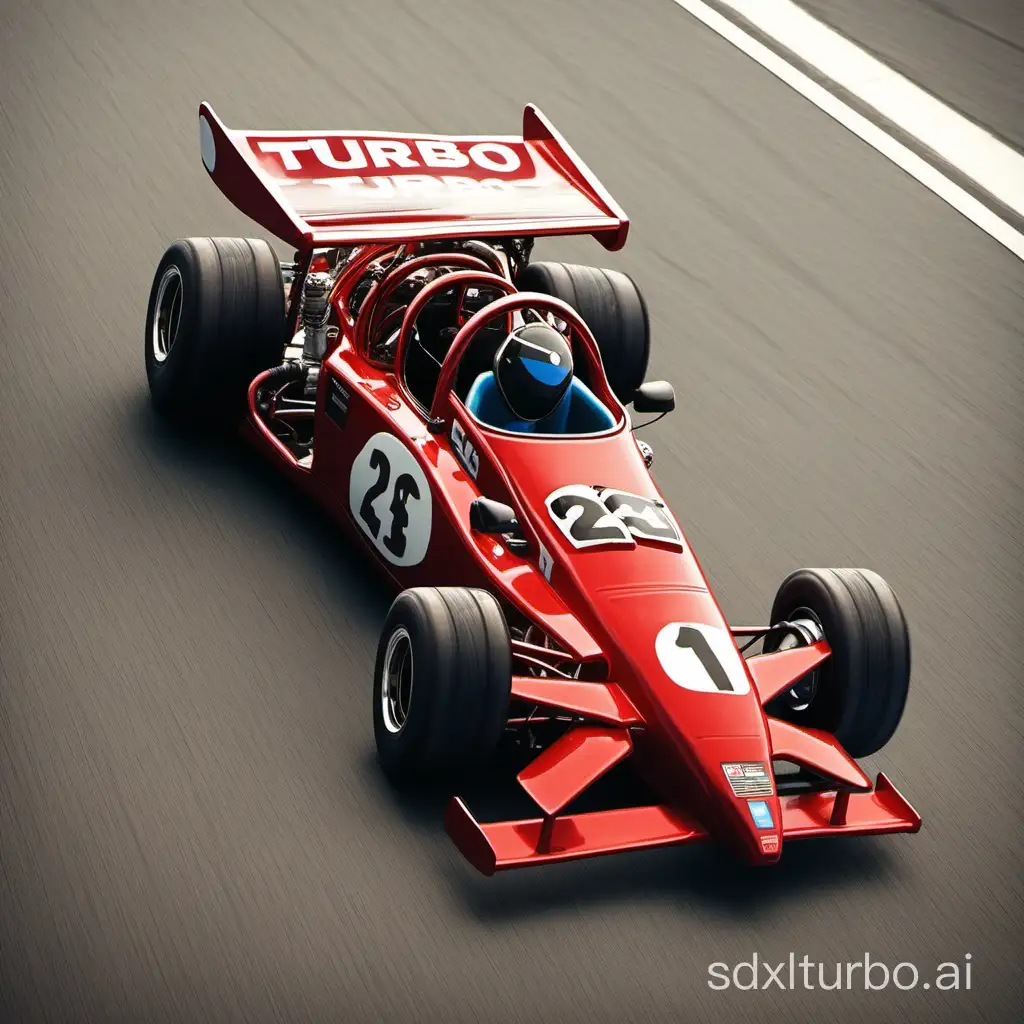 Speeding-Turbo-Race-Car