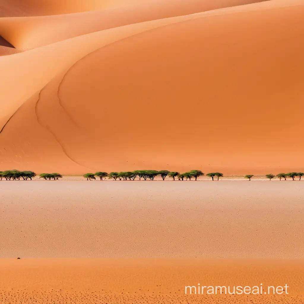 African Desert Landscape with Rich Textures