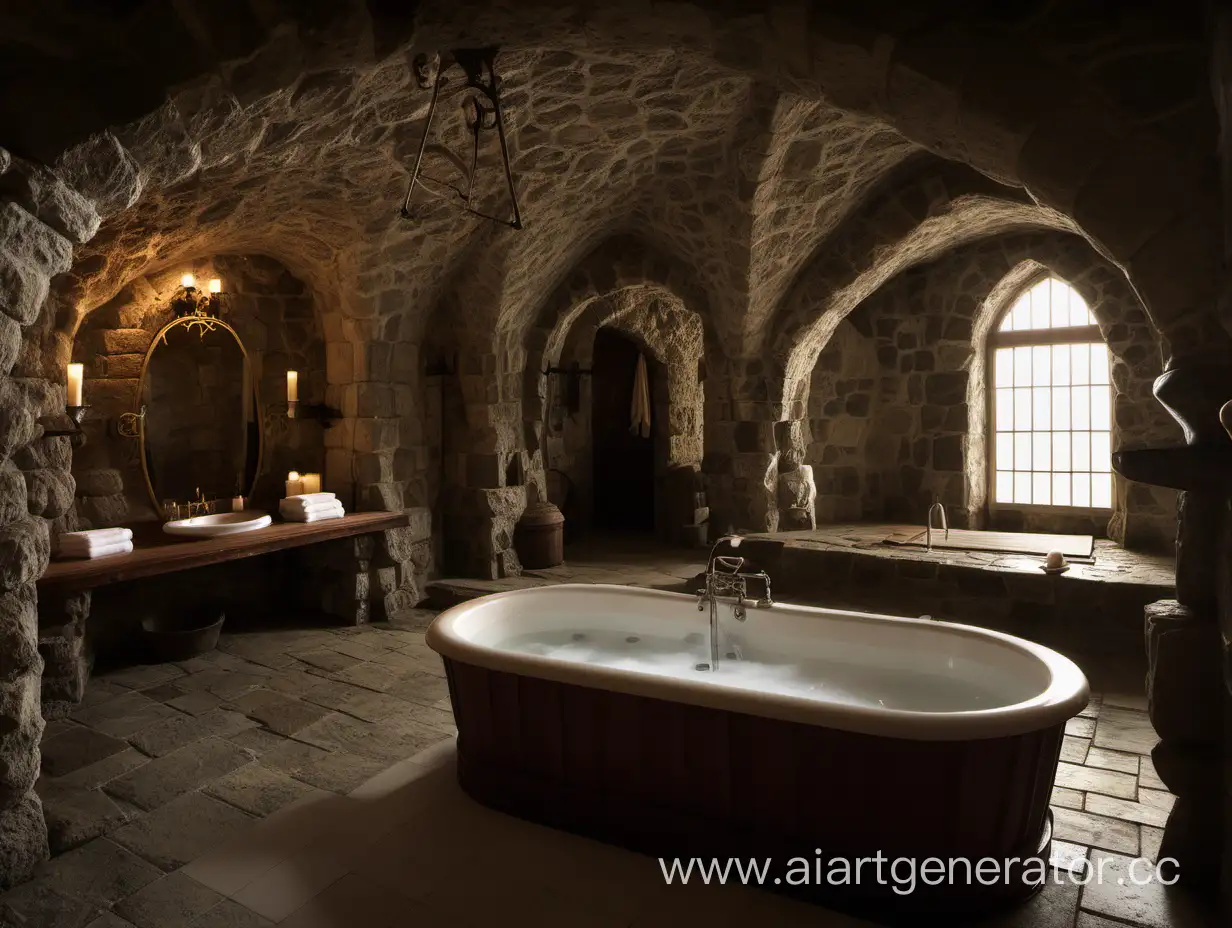 Luxurious-Medieval-Castle-Bathhouse-Experience