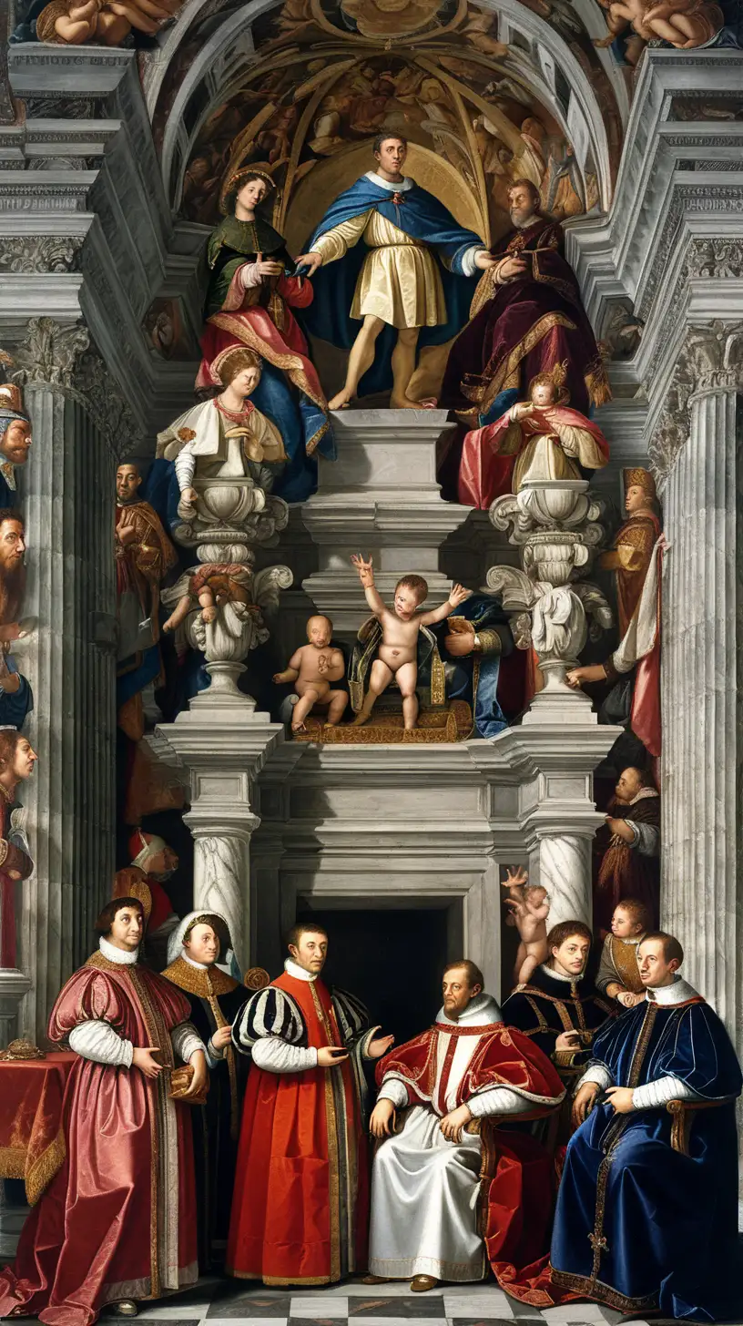  medici family .From Bankers to Popes: The Medici weren't just wealthy patrons of the arts. They used their financial power to influence the papacy, with four Medicis becoming Popes, including the controversial Leo X, who allegedly funded the construction of St. Peter's Basilica by selling indulgences.