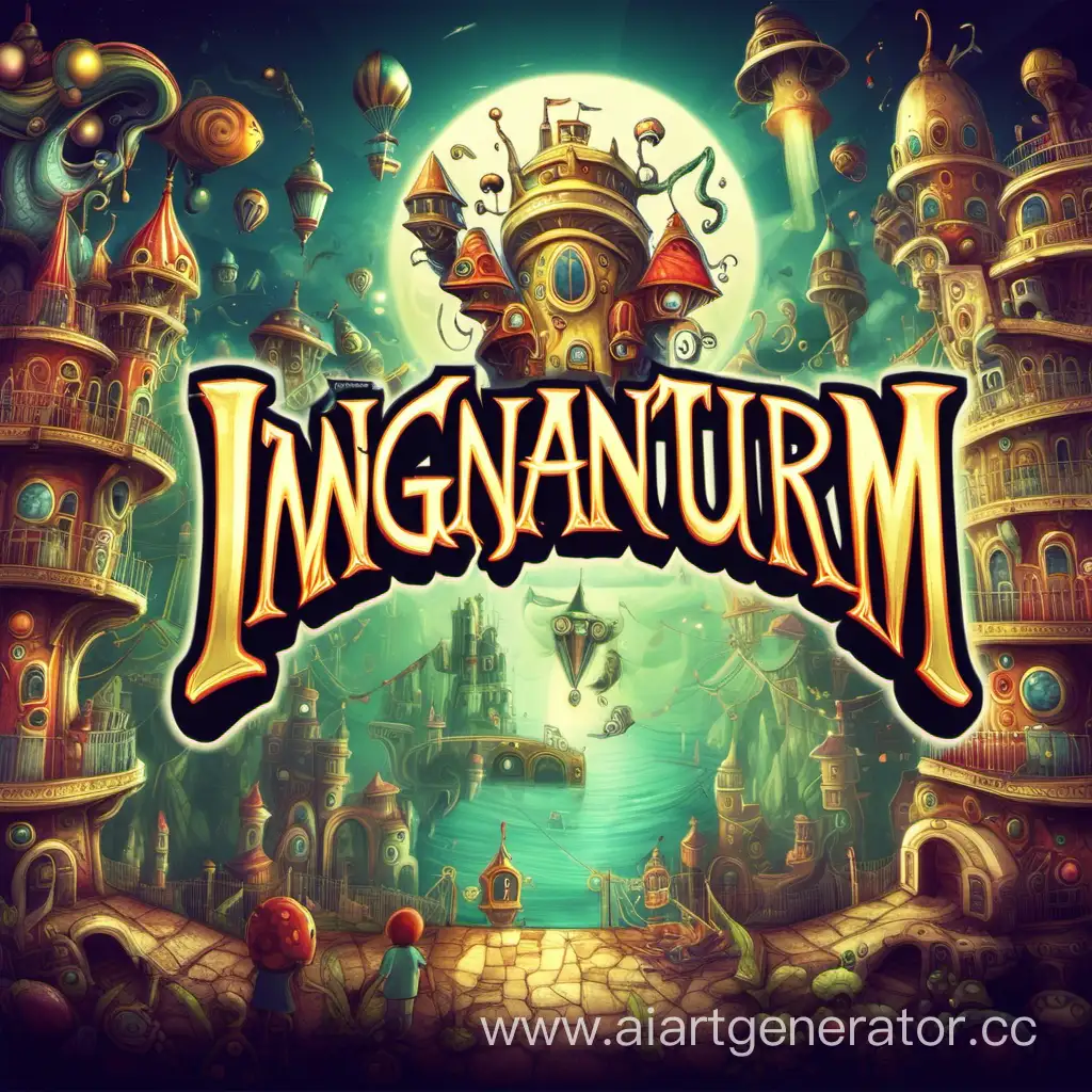 Обложка для сайта, игра "imaginarium"