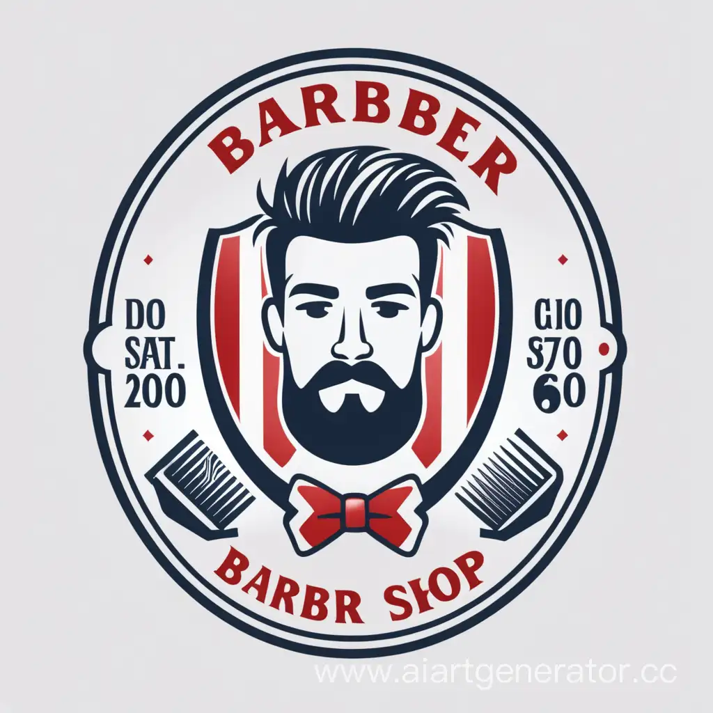 Vintage-Barber-Shop-Logo-with-Classic-Barber-Pole-and-Scissors