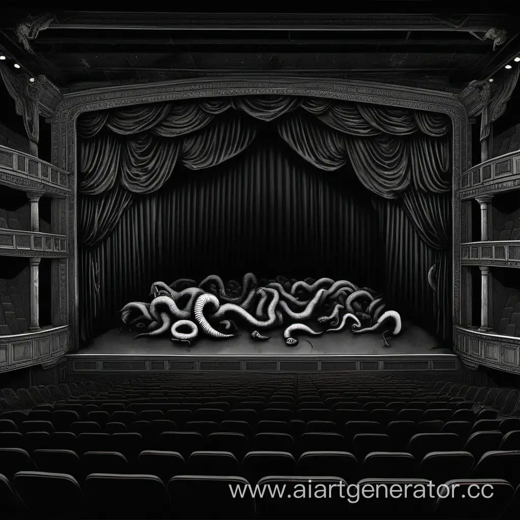 Horror-Scene-Giant-Worm-Devouring-Victims-in-Dark-Theater