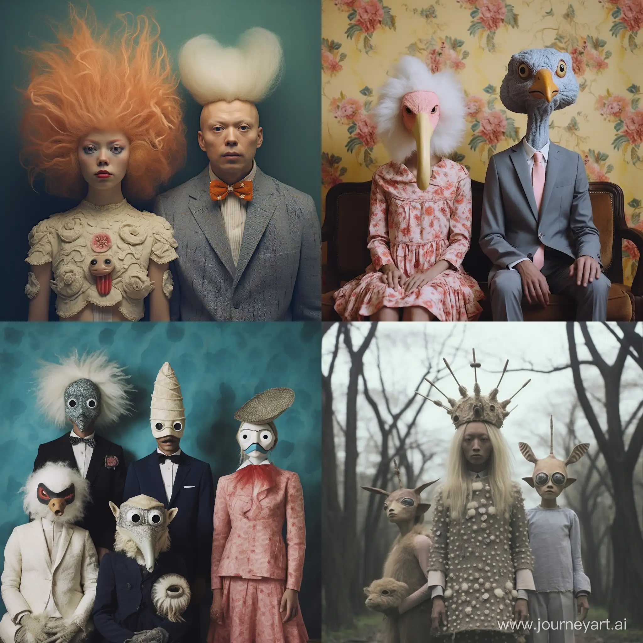 Eclectic-Group-Portrait-of-Unconventional-Individuals-in-Square-Frame
