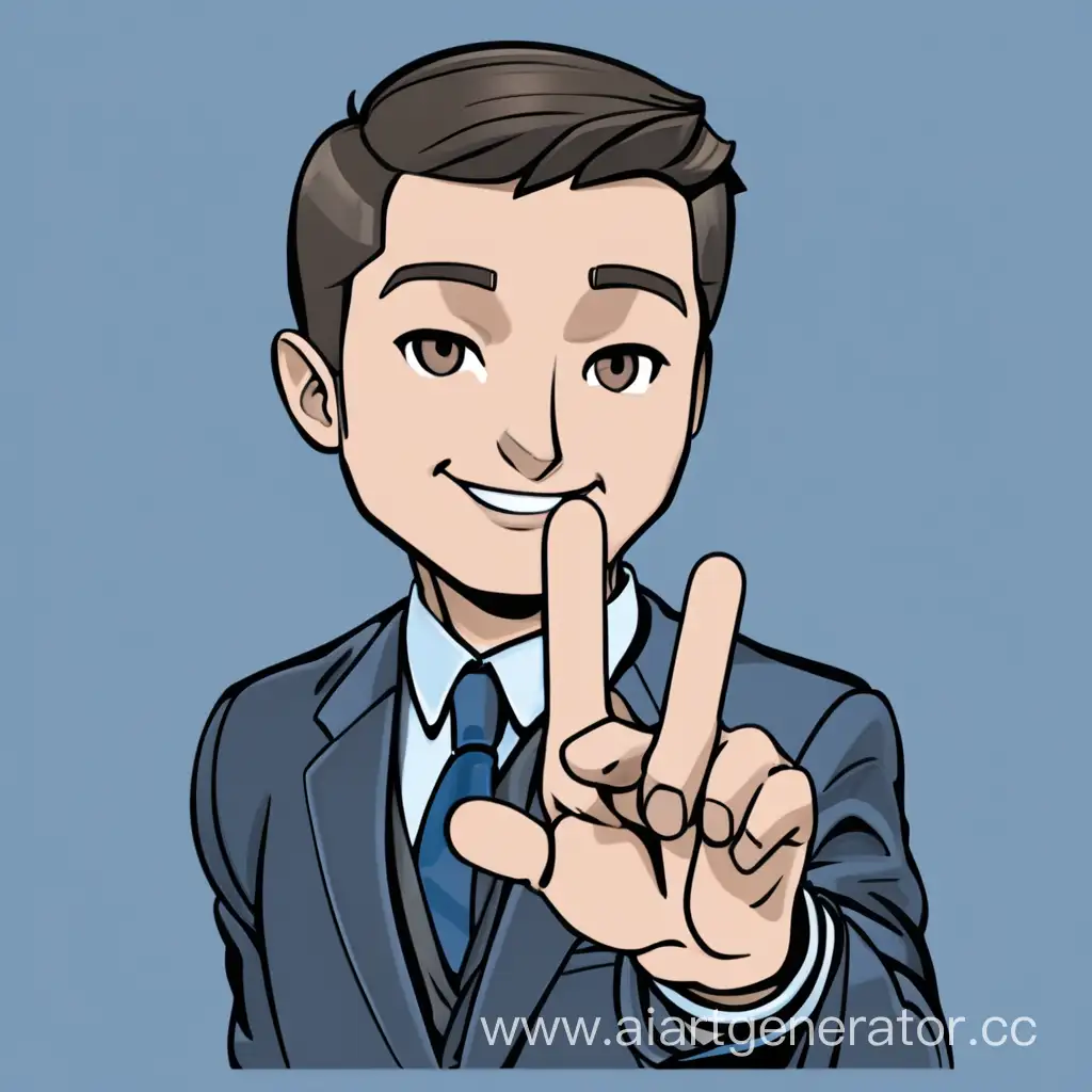 Аватарка для телеграм бота палец кликуеще
