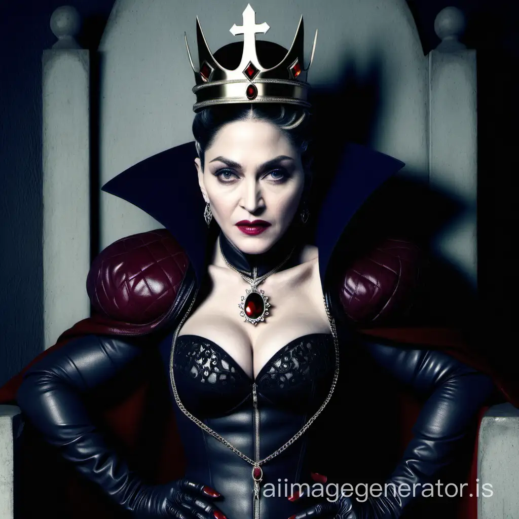 Enchanting-Madonna-Evil-Queen-Regina-Portrait