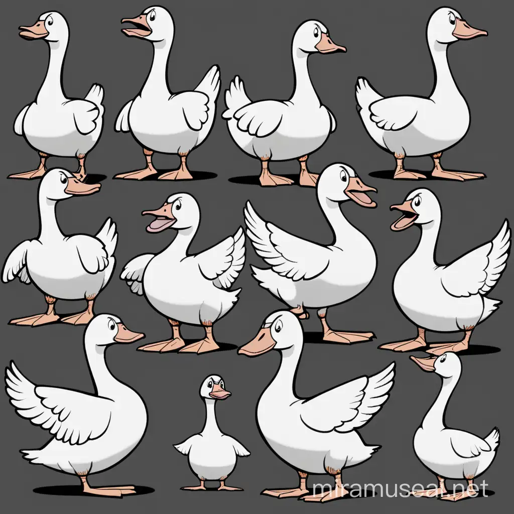 Expressive Goose Daily Transformations of Emotion and Personality