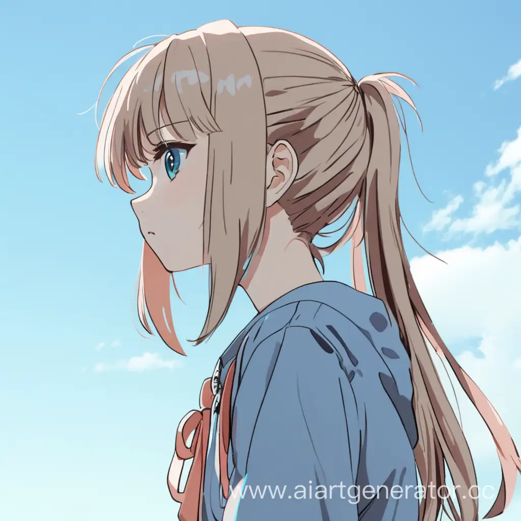 Anime-Girl-Gazing-into-the-Distance-with-Shyness