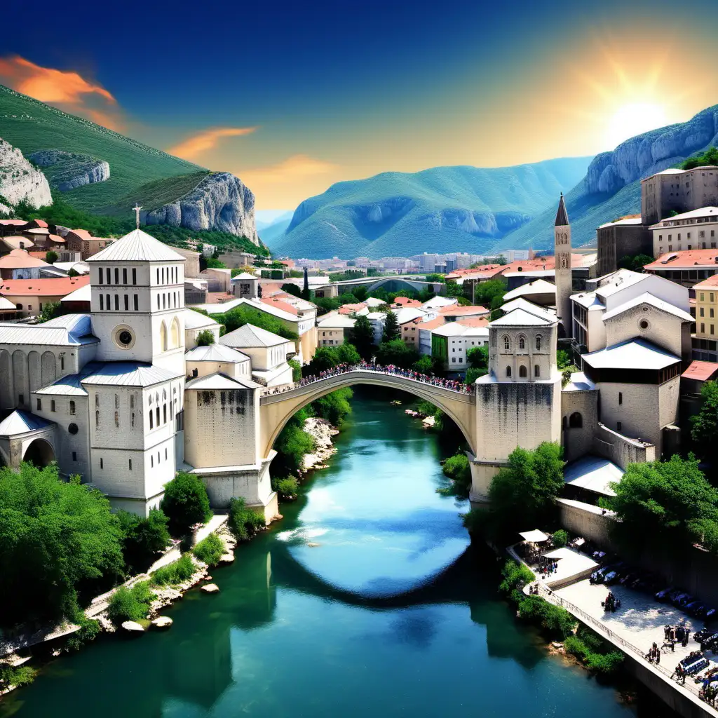 Mostar as capital city of Vatican
