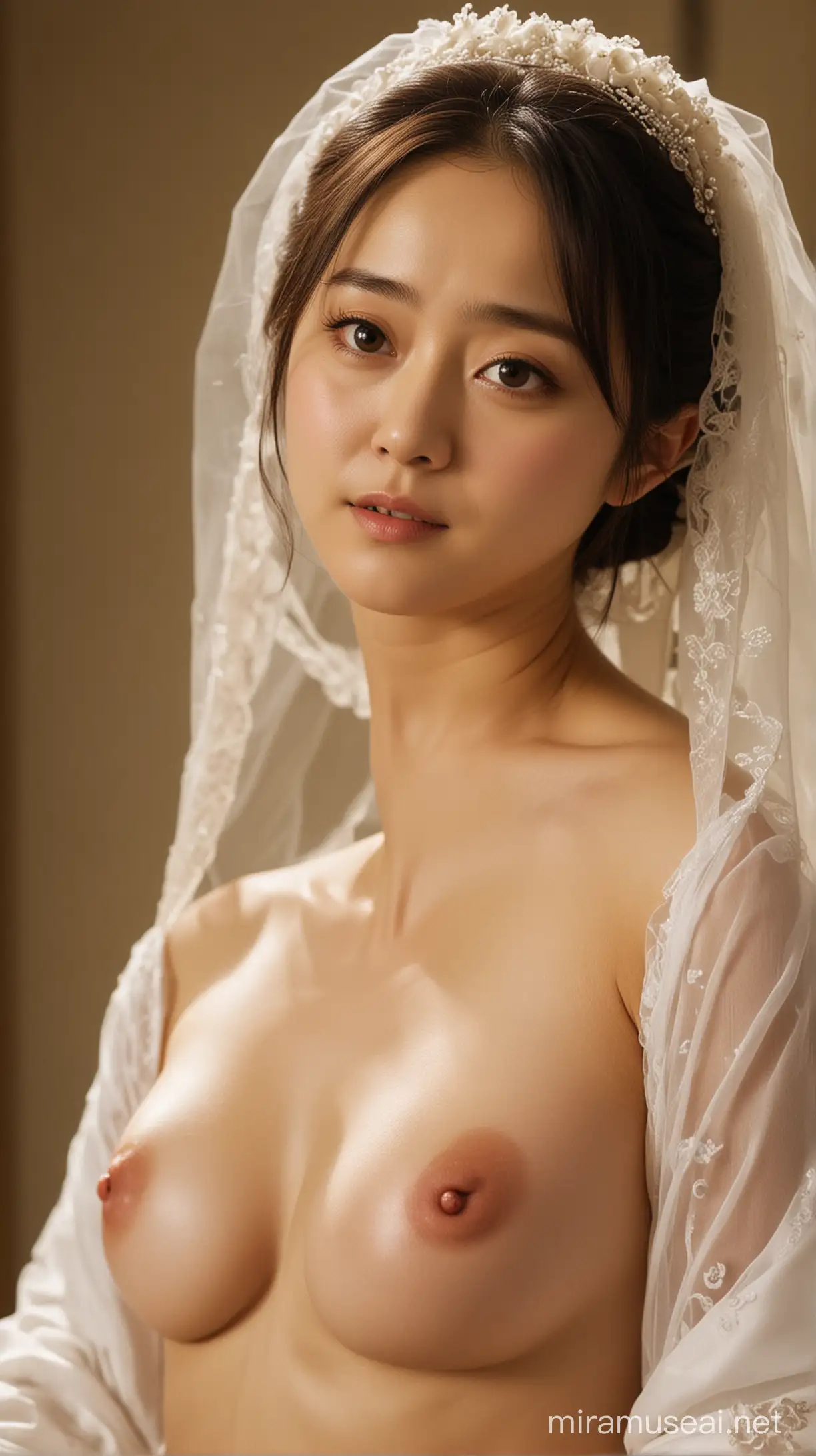 Moon Geun-young sebagai Seo Bo Eun di film My Little Bride telanjang bulat. Persis.