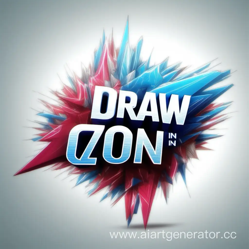 нарисуй два в одном логотип OZON и WB не забудть про красивые эффекты