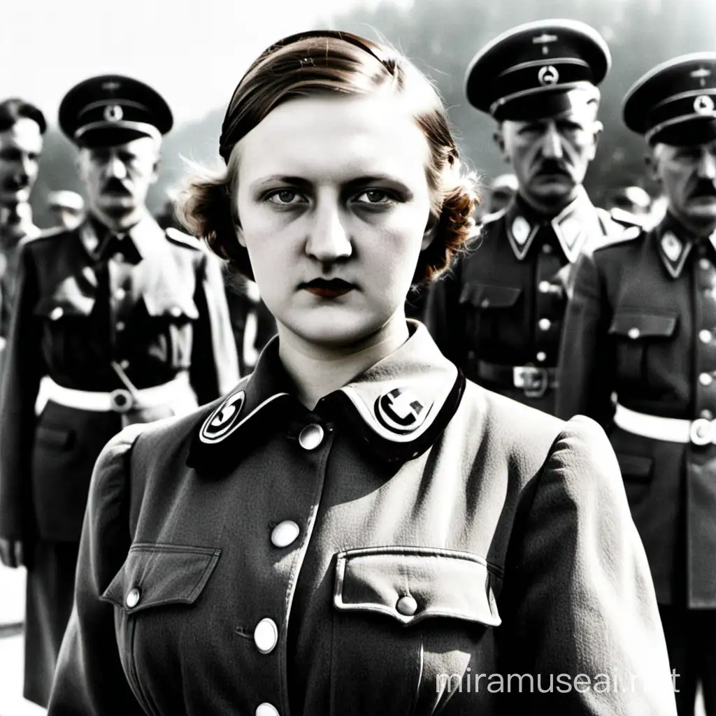 A German-Russian woman during the era of Hitler
