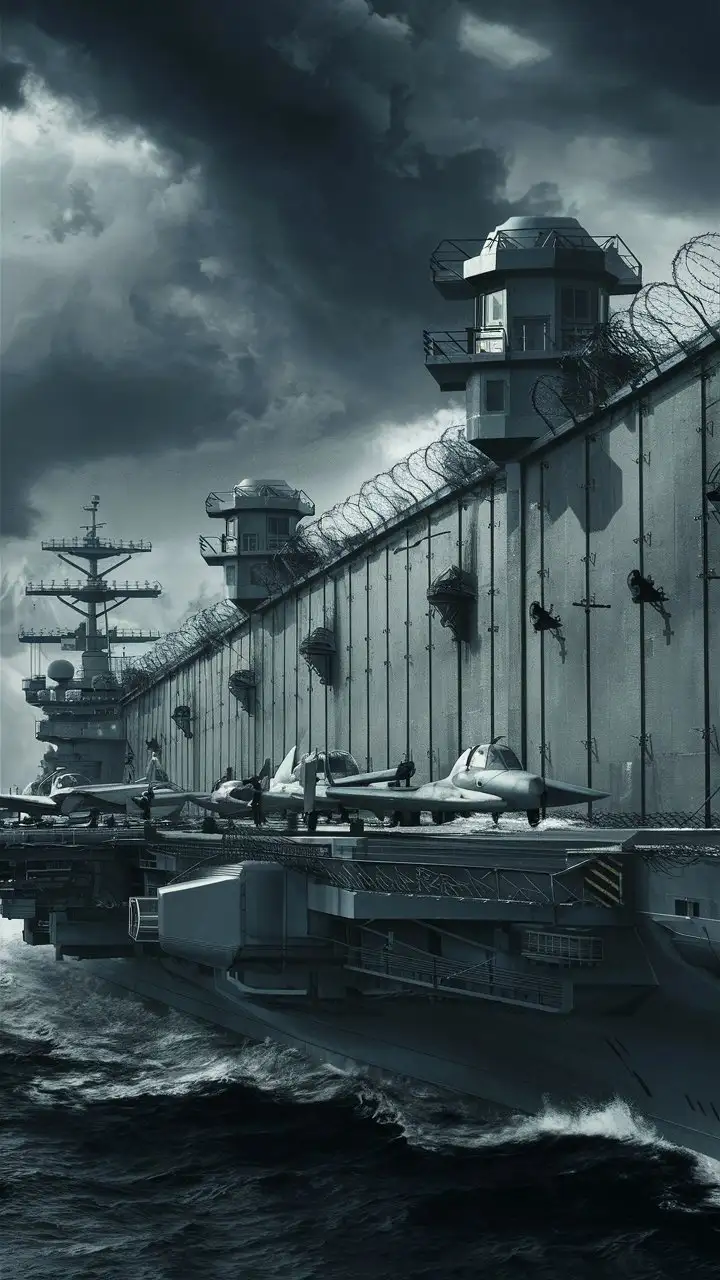 wall on aircraft carrier 