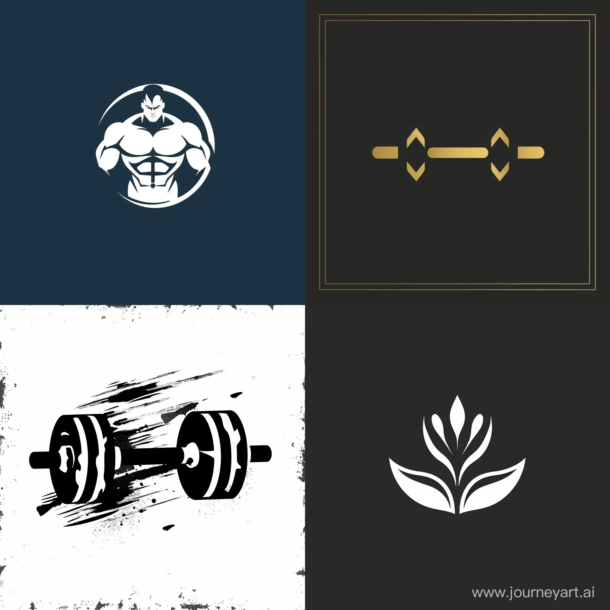 logo for the fitness club, minimal graphic, vector
