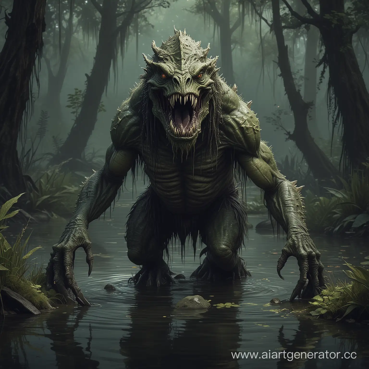 Mysterious-Swamp-Creature-in-Fantasy-Dungeons-Dragons-Style