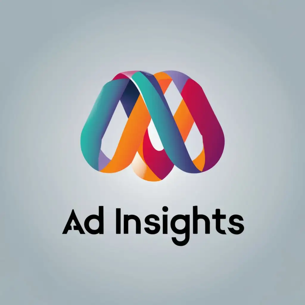 logo, Advertising agency, social media marketing agency, with the text "Ad Insights India", typography, be used in Internet industry