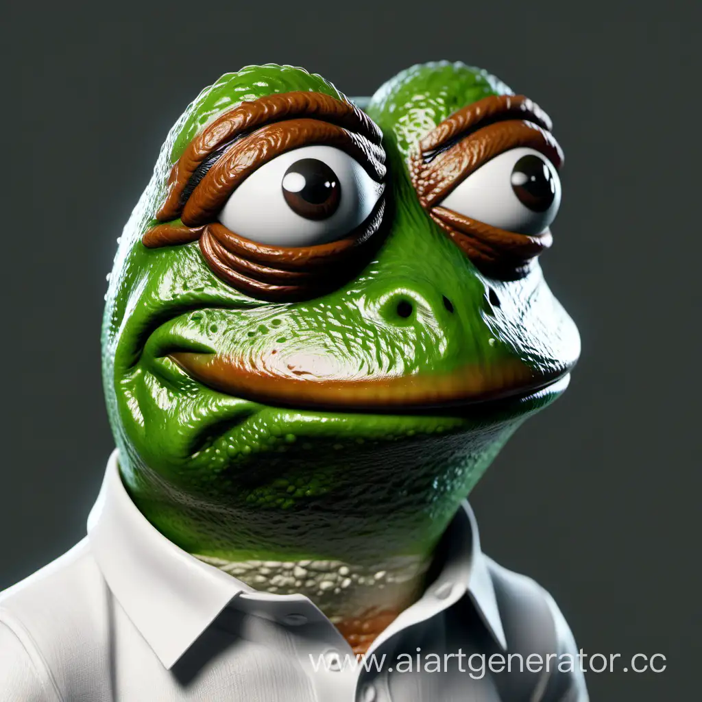 Realistic-Pepe-the-Frog-Code-Text-Art-in-2K-Resolution