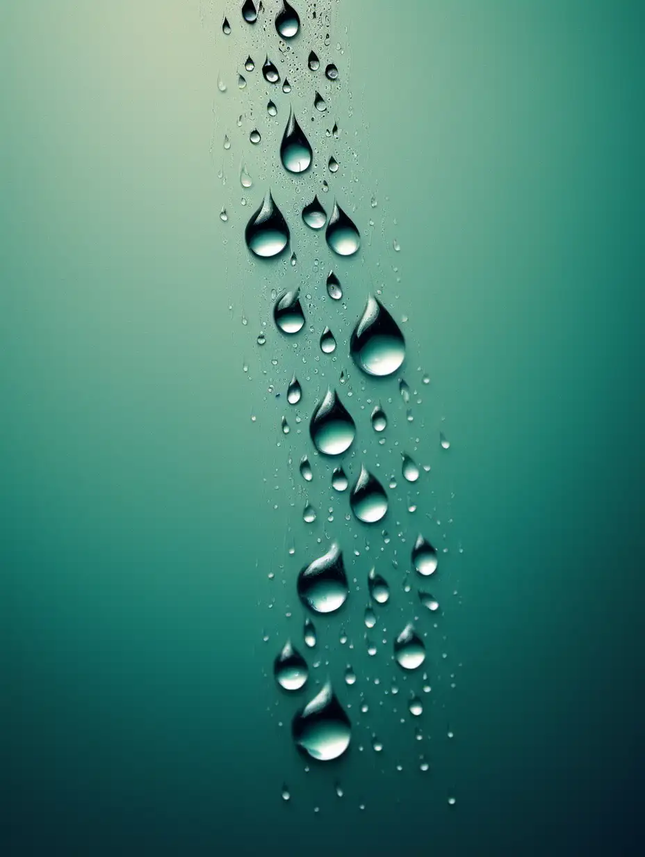 Abstract Art Mesmerizing Water Drops in Vivid Detail