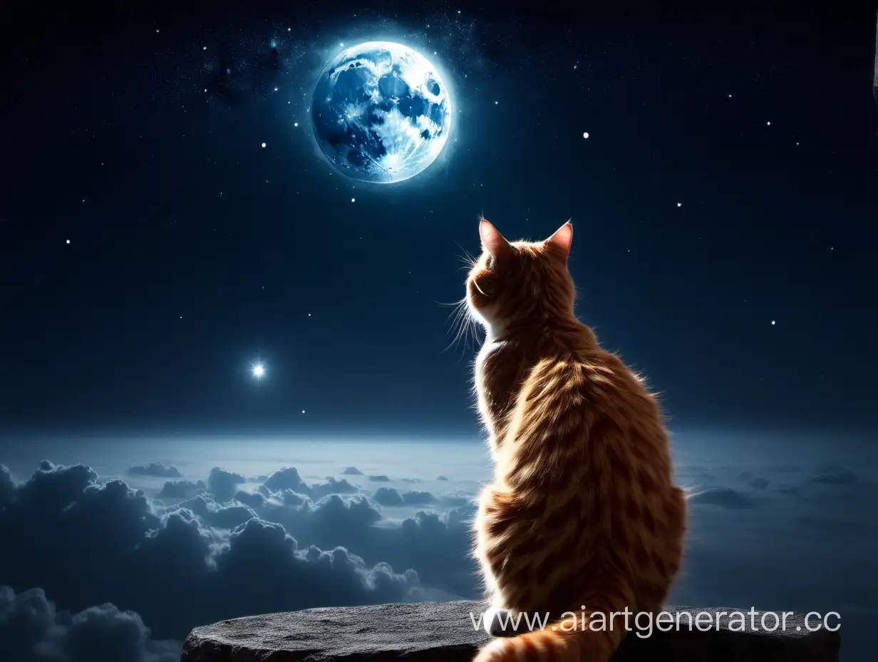 Curious-Cat-Gazing-at-the-Universe-in-Moonlight