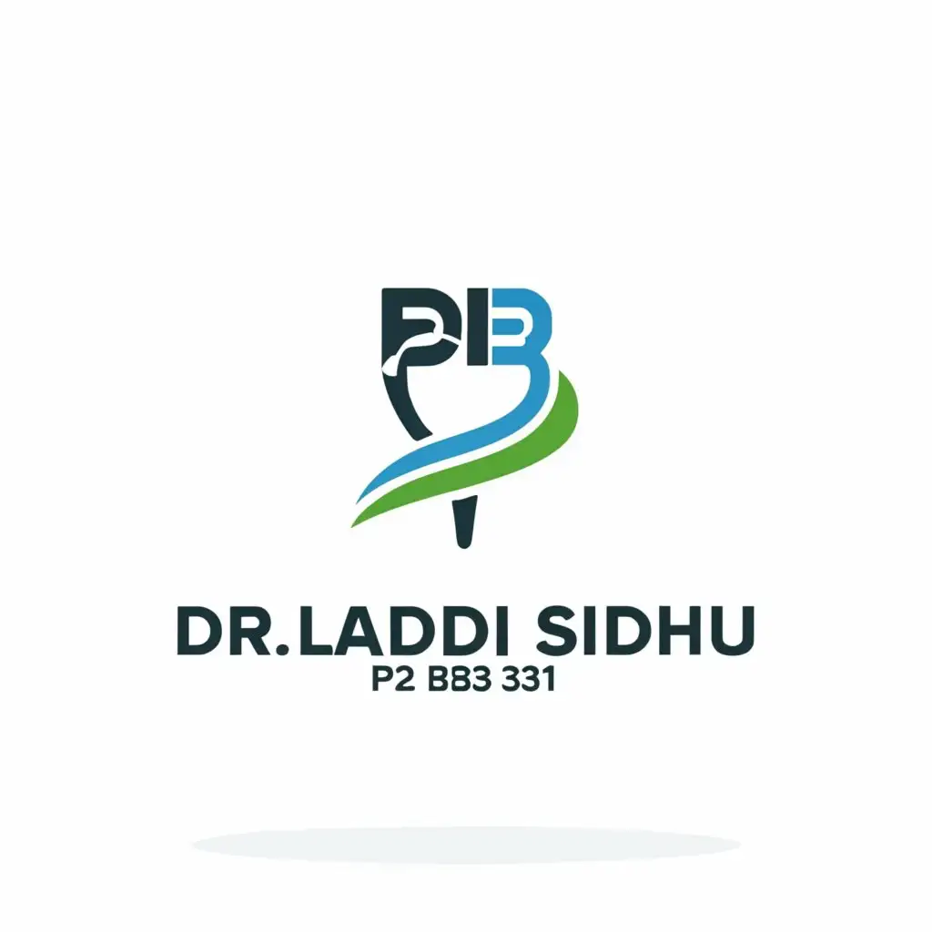 a logo design,with the text "Dr laddi Sidhu pb 31", main symbol:for channel,Moderate,be used in Medical Dental industry,clear background
