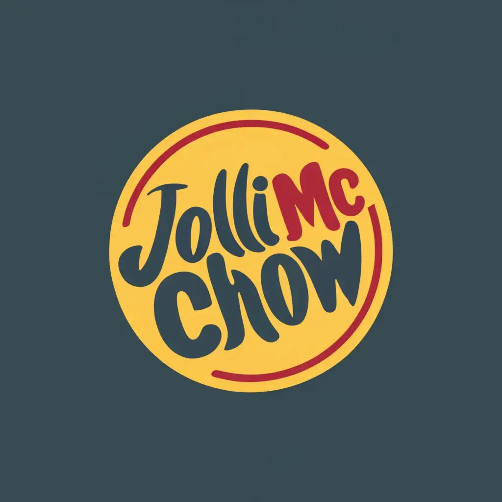 LOGO-Design-For-Jolli-Mc-Chow-Vibrant-Red-and-Yellow-Circle-Logo-for-the-Restaurant-Industry