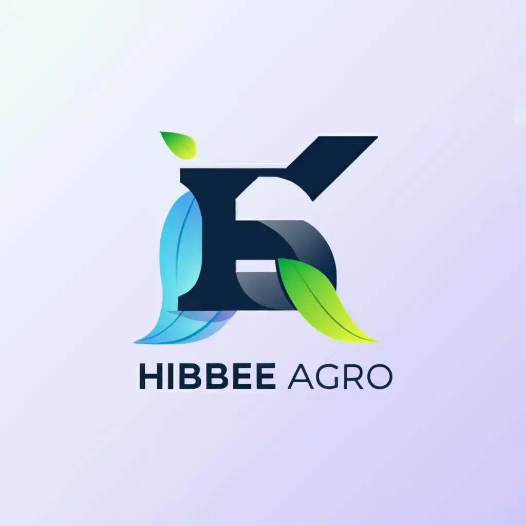 a logo design,with the text "HIBEE AGRO", main symbol:LETTER,Moderate,clear background