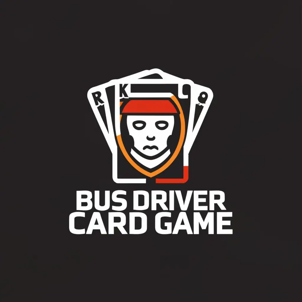 LOGO-Design-for-Bus-Driver-Card-Game-Minimalistic-Design-with-Card-Symbol
