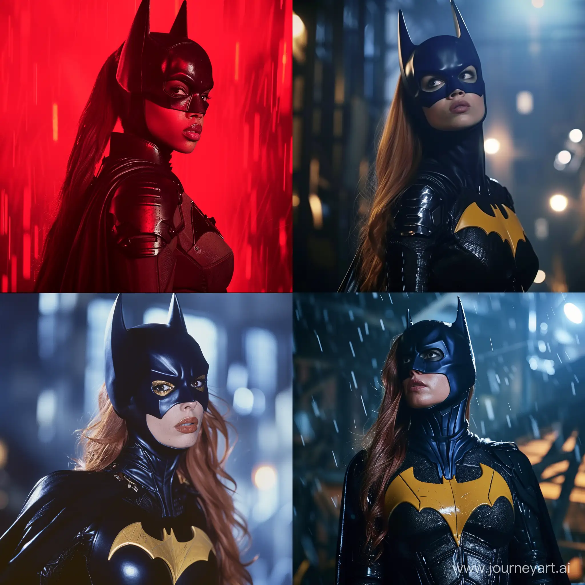 Erica Ash as Batgirl in movie 